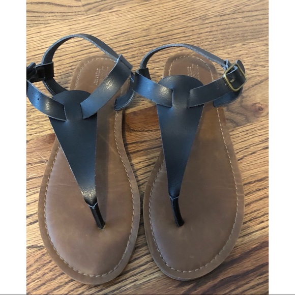 Mossimo Supply Co. Shoes - Mossimo woman’s black sandals worn once Mossimo Supply Co. Shoes - Mossimo woman’s black sandals worn once